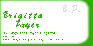 brigitta payer business card